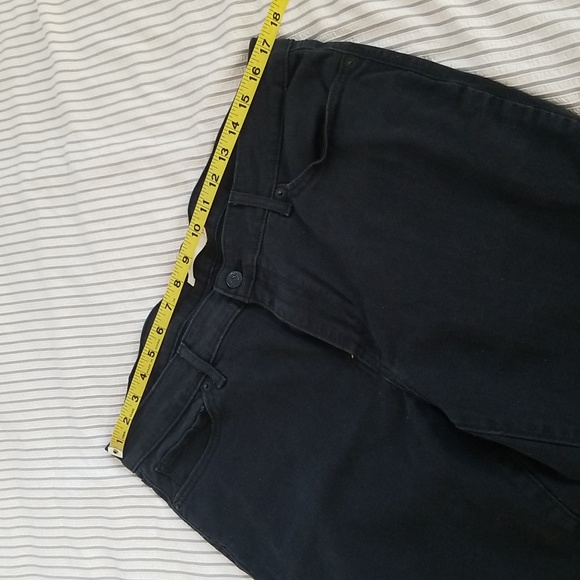NWOT Levi's 711 Black Skinny Jeans Mid Rise 34 × 32 - Picture 7 of 14